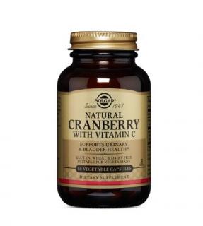 Cranberry Extract with Vitamin C Vegetable Capsules (60)
