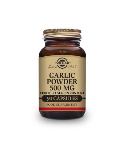 Garlic Powder 500mg Vegetable Capsules (90)