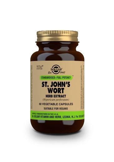 St John's Wort Herb Extract 175mg Vegetable Capsules (60)