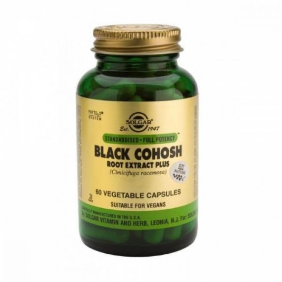 Black Cohosh Root Extract Vegetable Capsules (60)