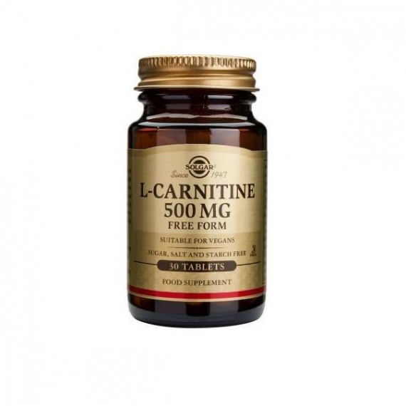 L - Carnitine 500mg - 30 Tablets