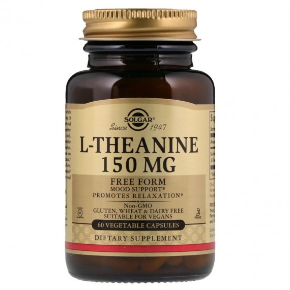 L-Theanine 150mg - 60 Vegetable Capsules