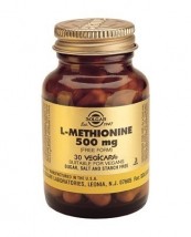 L-Methionine 500mg Vegetable Capsules (30)