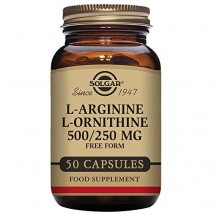 L-Arginine-L-Ornithine Vegetable Capsules(50)