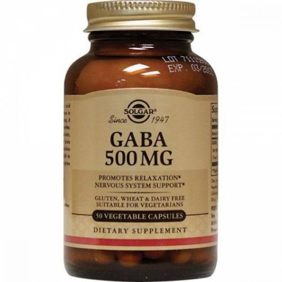 GABA 500mg Vegetable Capsules (50)