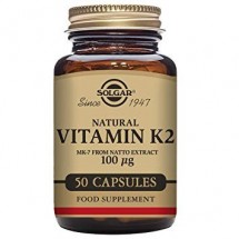 Vitamin K2 100mcg - 50 Vegetable Capsules