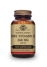 Vitamin E 400iu Dry Vegetable Capsules (50)