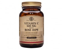 Vitamin C 500mg with Rose Hips - 100 Tablets