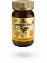 Kangavites Natural Orange Burst Vitamin C 100 mg - 90 Tablets
