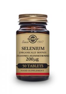 Selenium 200ug Tablets (Yeast Free) 50