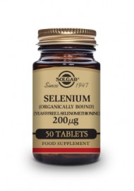 Selenium 200ug Tablets (Yeast Free) 50