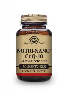 Nutri-Nano CoQ-10 Alpha-Lipoic Acid Softgels-Pack of 60