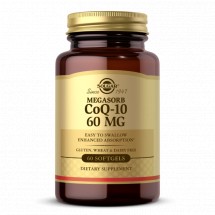 CoQ-10 60 mg Vegetable Capsules - Pack of 60