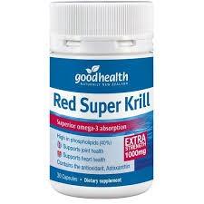 Red Super Krill 750mg - 30 Gelcaps