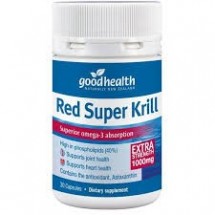 Red Super Krill 750mg - 30 Gelcaps