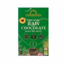 Organic Raw Chocolate Matcha Mint - 50g