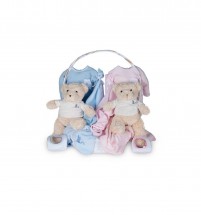 Twins Classic Baby Basket (Blue/Pink)(0-6 months)