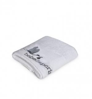 Baby Towel Medium (45 x 92 cm) White/Grey