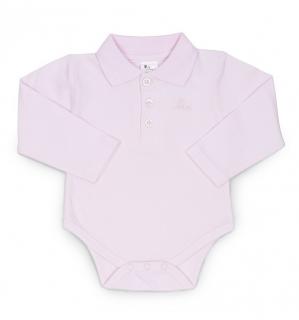 Baby Polo Bodysuit (3-6 months)(Pink)