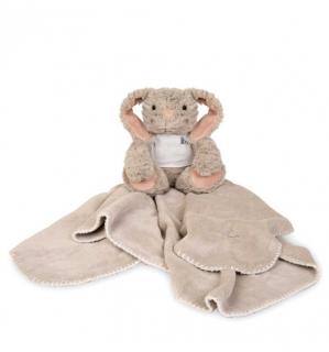 Plush Bunny with Blanket Soft toy (20cm) Light Brown