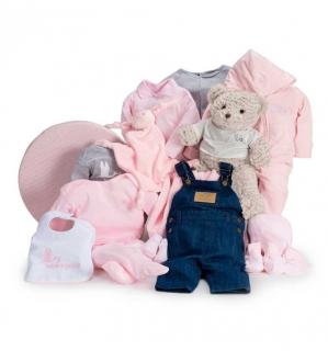 Casual Deluxe Baby Hamper (Pink)(0-6 months)