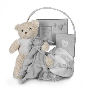 Memories Essential Baby Gift Basket(Grey)(0-6 months)