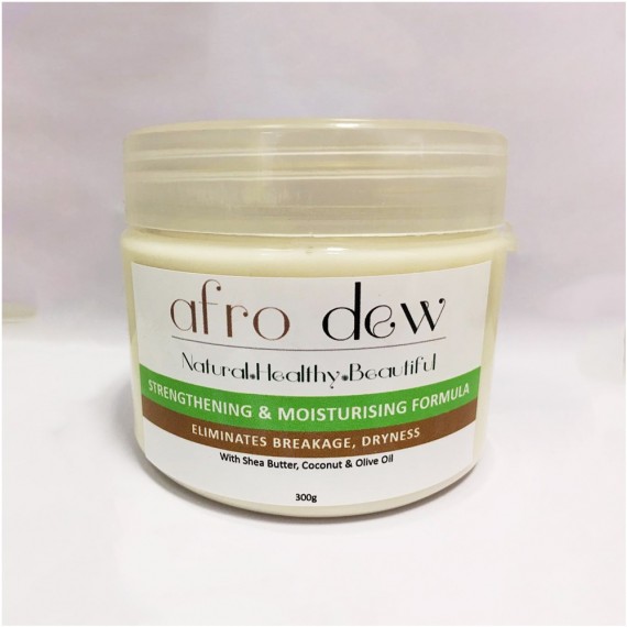 Afro Dew Hair Strengthening & Moisturizing Formula 300g