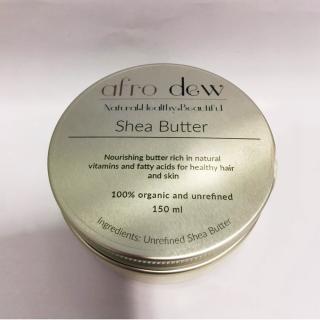 Afro Dew Unrefined Shea Butter 150ml