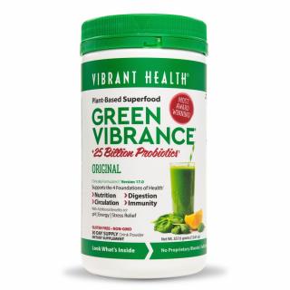 Green Vibrance +25 Billion Probiotics, 30 day drink