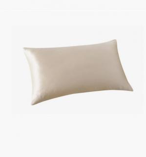 Single Satin Pillow Case -  Cream