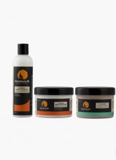Triple Combo - Large (Gentle Cleanser, Creamy Conditioner, Curl Creme)