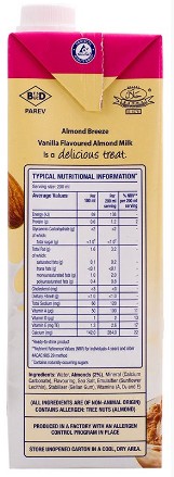 6-Pack-Vanilla Almond Milk 1L