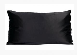 Satin Pillow Case (Double Pack) - Black