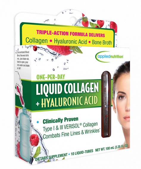 Liquid Collagen + Hyaluronic Acid - 10 Tablets
