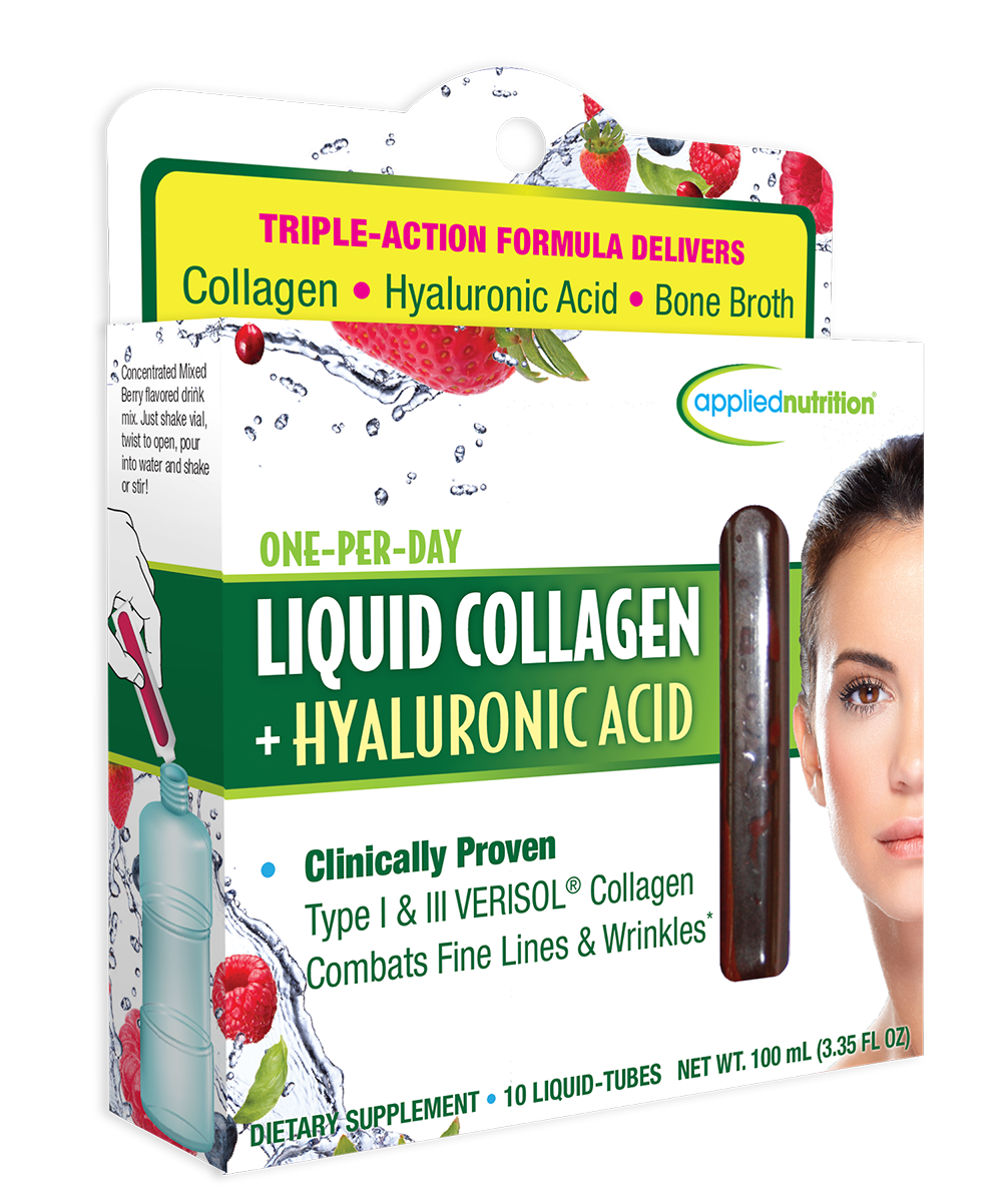 Liquid Collagen + Hyaluronic Acid 10 Tablets King Online