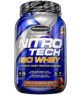 Nitro Tech 100% ISO Whey Performance Series Chocolate - 1.8lb