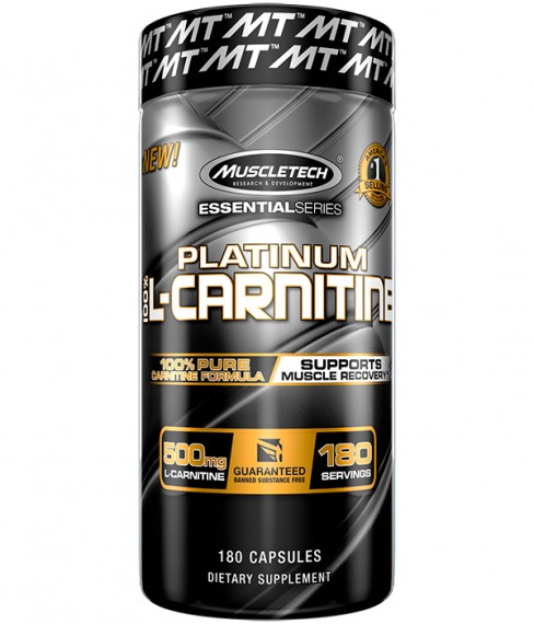 Essential Series Platinum 100% L-Carnitine -180 Tablets