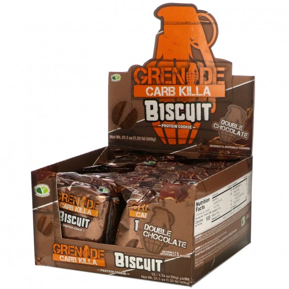 Carb Killa, Biscuit Double Chocolate - Box of 12