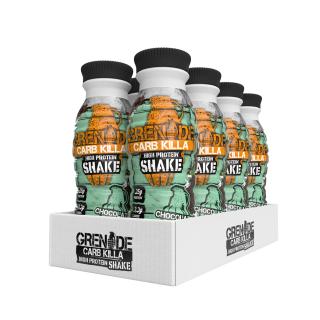 Carb Killa High Protein Shake  - Chocolate Mint- Pack of 8