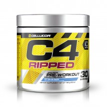 C4 Ripped Pre-Workout Powder Icy Blue Razz 180g/30 servings