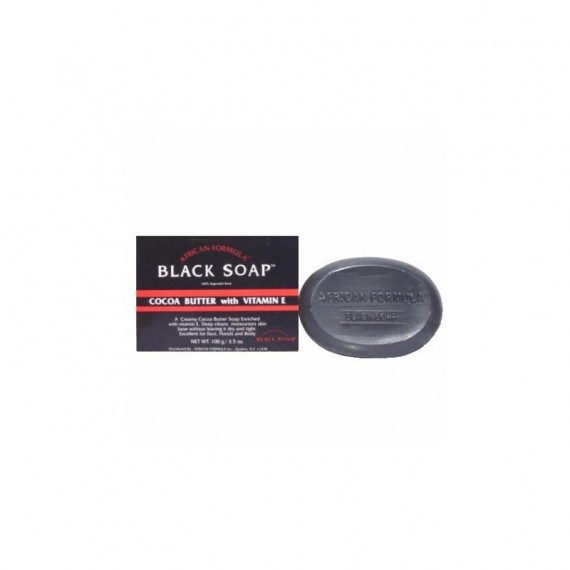 Black Soap Cocoa Butter with Vitamin E 100g