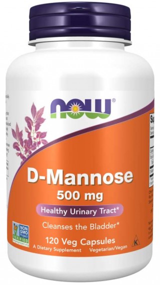 D-Mannose 500 mg - 120 Vegetable Capsules