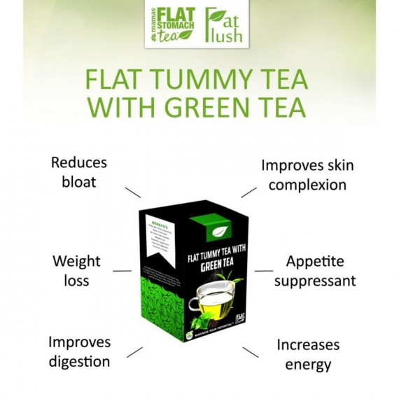 Flat Tummy Tea with Green Tea - 90g