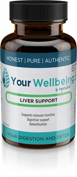 Liver Support - 650mg - 60 Vegetable Capsules
