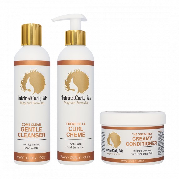 Triple Combo (Gentle Cleanser, Creamy Conditioner, Curl Creme)