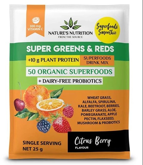 Citrus Berry Superfoods Drink Mix