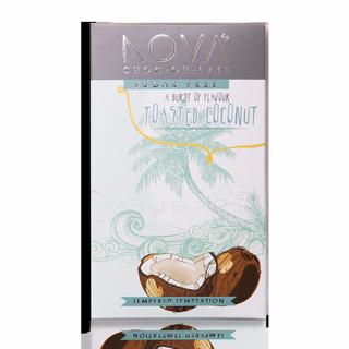 Dark Chocolate With Toasted Coconut- 100g, (12 slabs per tray)