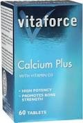 Calcium Plus 650mg 60 Tablets