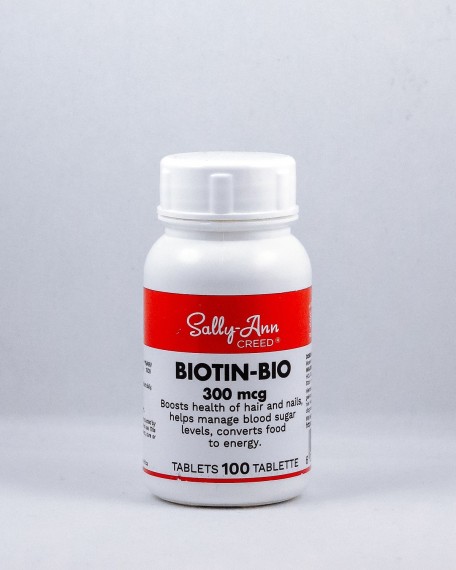 Biotin - Bio - 100 Tablets