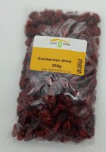 Cranberries Dried 250g